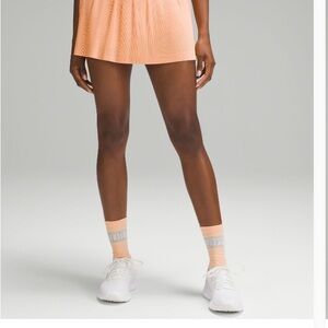 Lululemon Peach (Summer Glow) Pleated Skirt Size 6